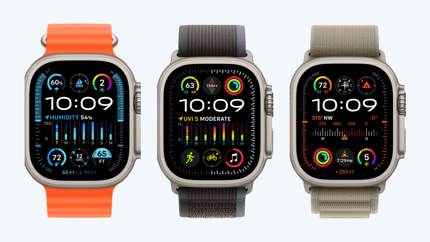 The Apple Watch Ultra 2 in different versions