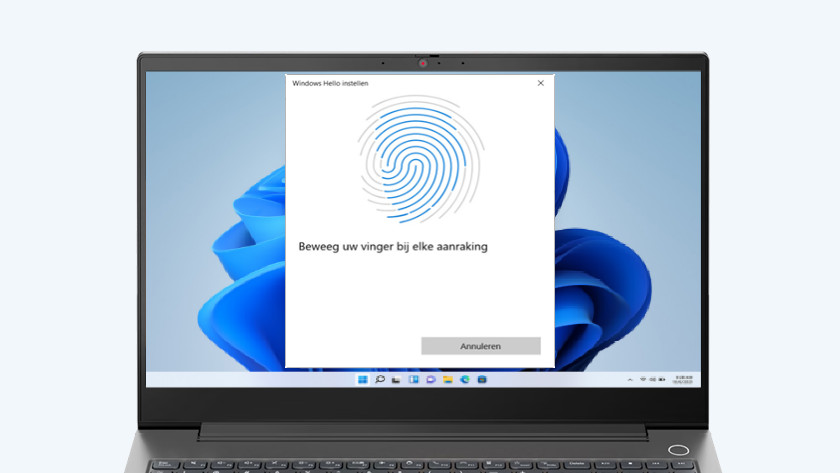 Installation de Windows Hello via le capteur d'empreintes digitales