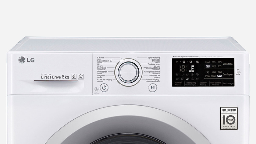 The top 8 errors of LG washing machines - Coolblue ...