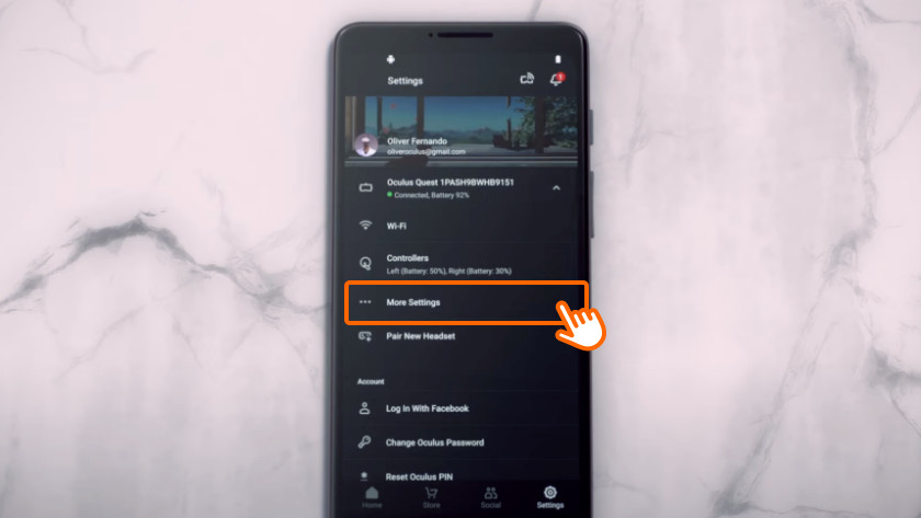 How do you reset an Oculus Quest 2 to factory settings? - Coolblue ...