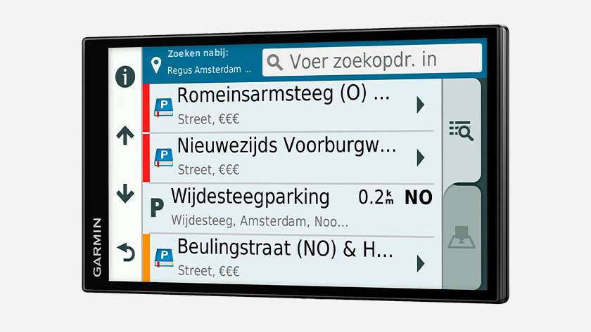 Garmin DriveSmart informations routières via smartphone