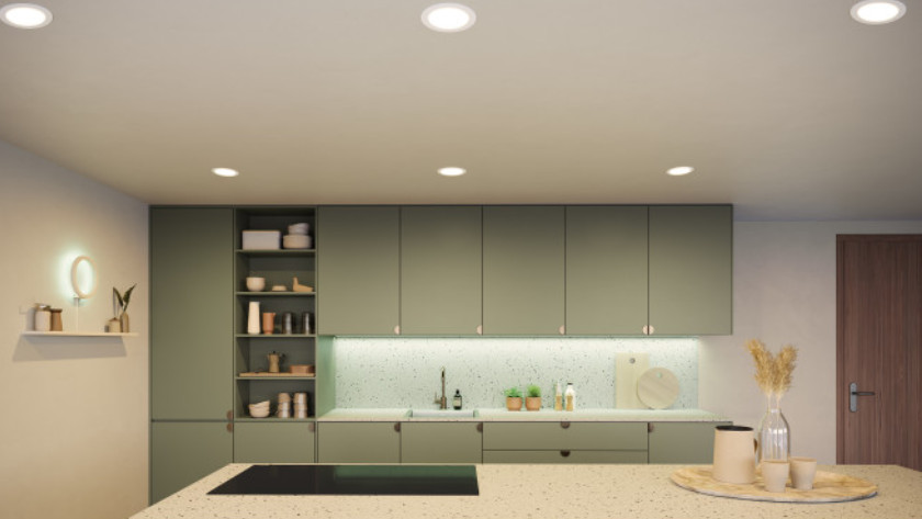 Lampes White Hue dans la cuisine