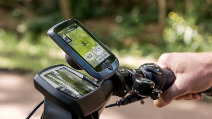 GPS vélo sur le guidon