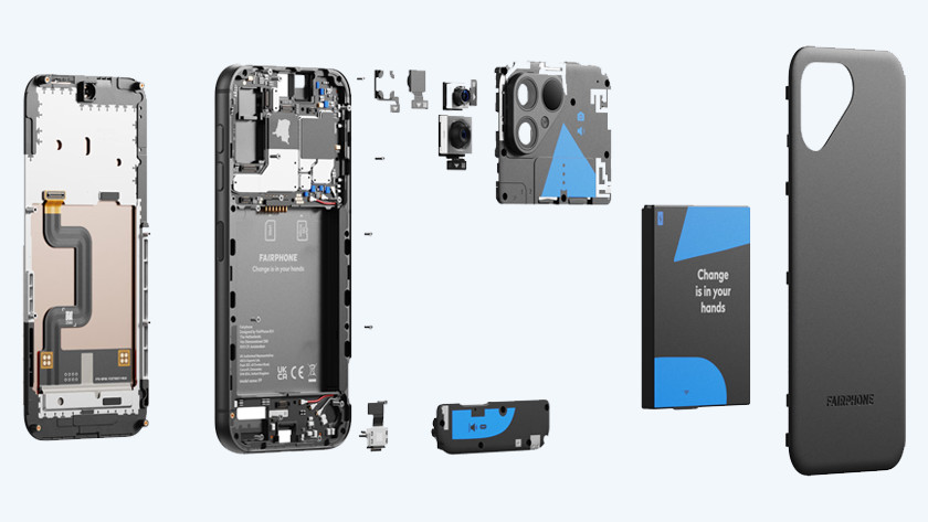 Onderdelen van een Fairphone