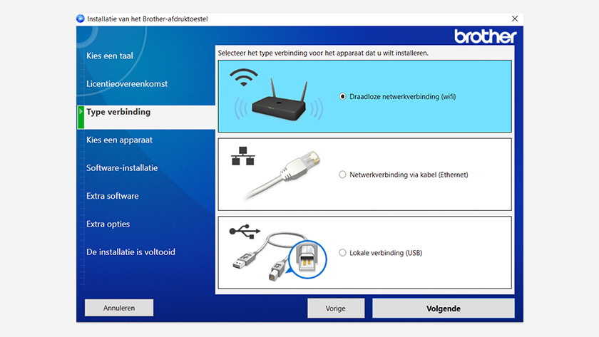 Printer verbinden