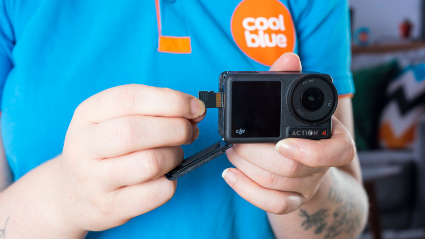 DJI Osmo Action 4 geheugenkaart