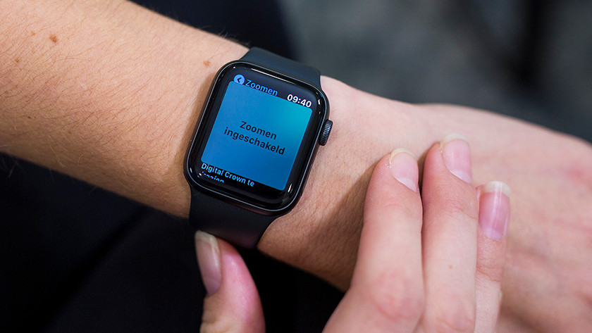 Activer le zoom sur l'Apple Watch