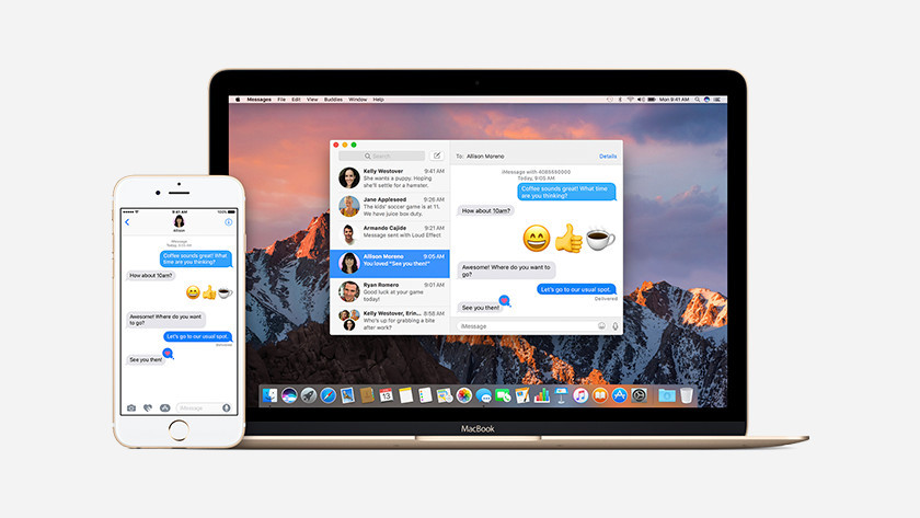apple imessage macbook pro