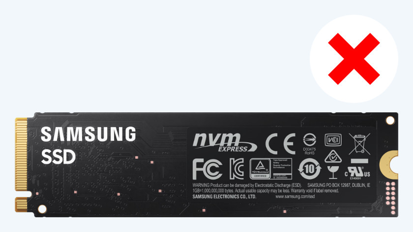 The Samsung 980 doesn't have cache memory