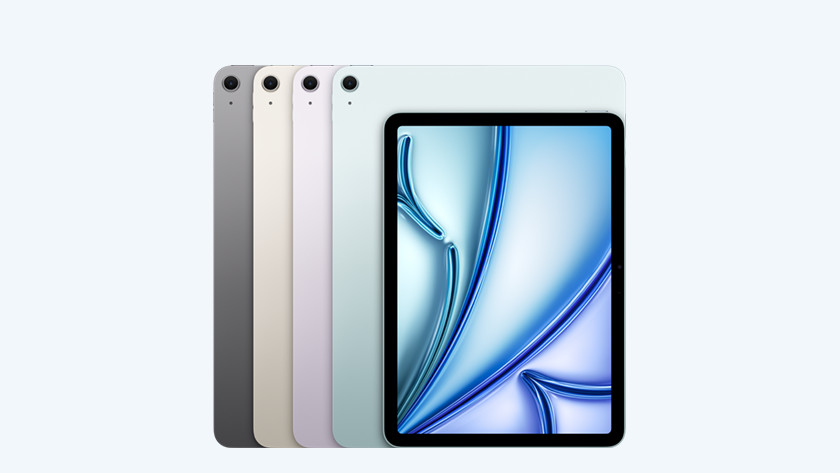 Apple iPad Air M2 Gris Sidéral, Lumière Stellaire, Mauve, Bleu 13 pouces et 11 pouces