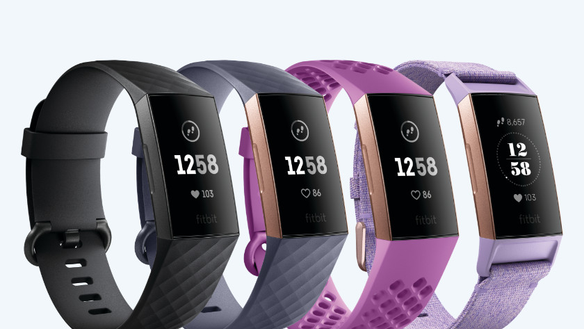 Fitbit Charge 3 couleurs