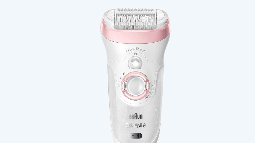 Epilator met flexibele kop