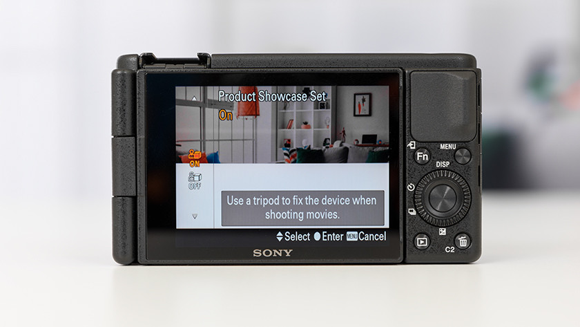 Options de vlog Sony ZV-1 Vlog