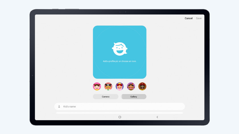 Child profile Samsung Kids Mode