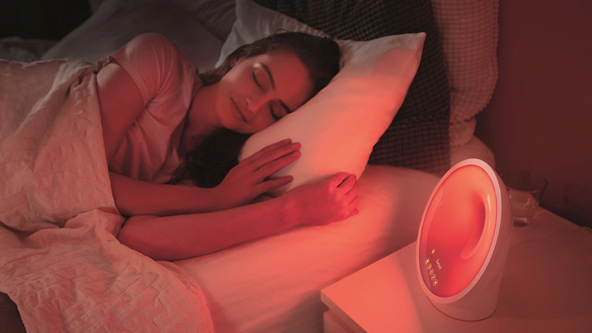 Philips Somneo HF3650 : fonction coucher du soleil