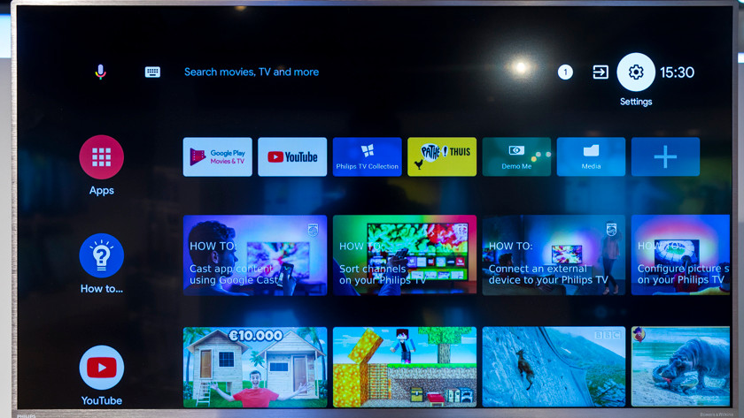 Philips TV functions and settings