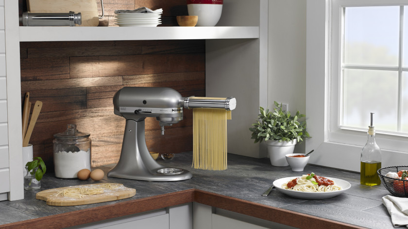 KitchenAid with pasta roller