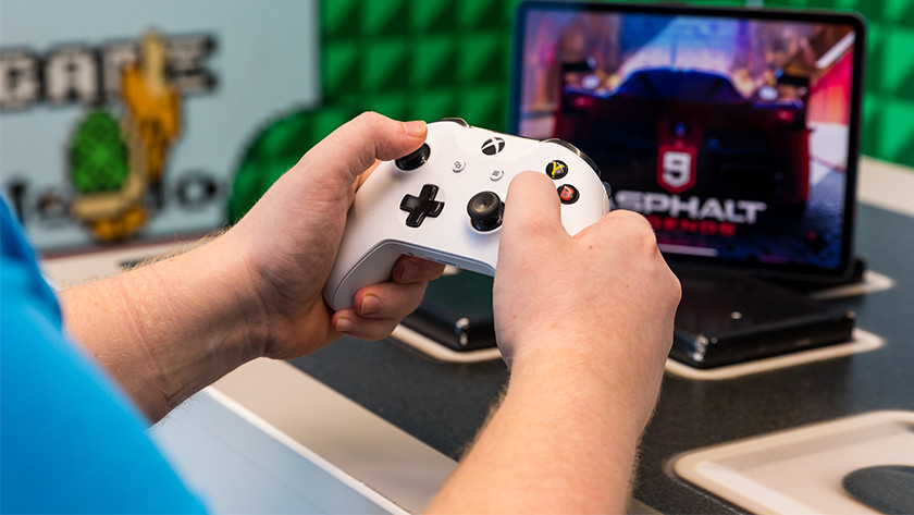 Manette Xbox avec iPad