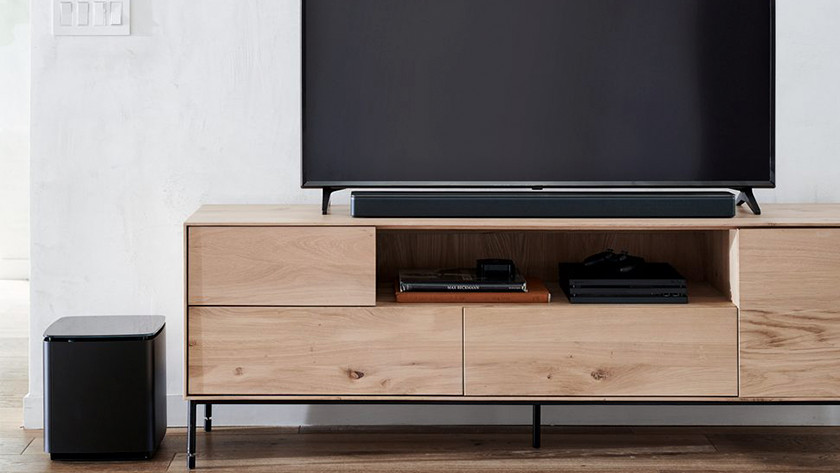 Enceintes Bose dans la salle de séjour