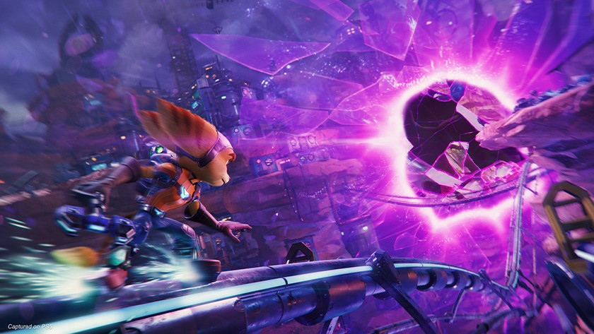 Ratchet and Clank: Rift Apart voor de PlayStation 5.