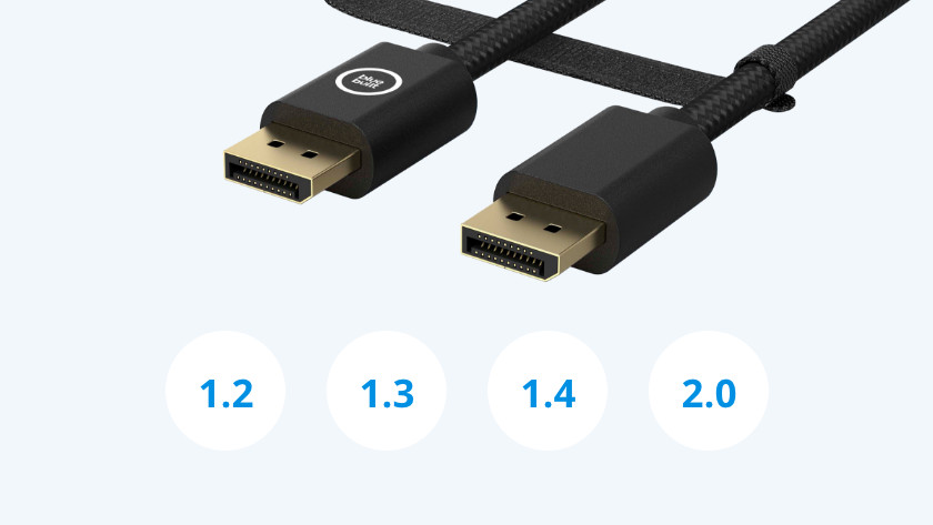 DisplayPort compte quatre versions : 1.2, 1.3, 1.4 et 2.0