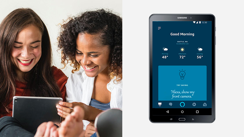 Amazon Alexa sur votre tablette