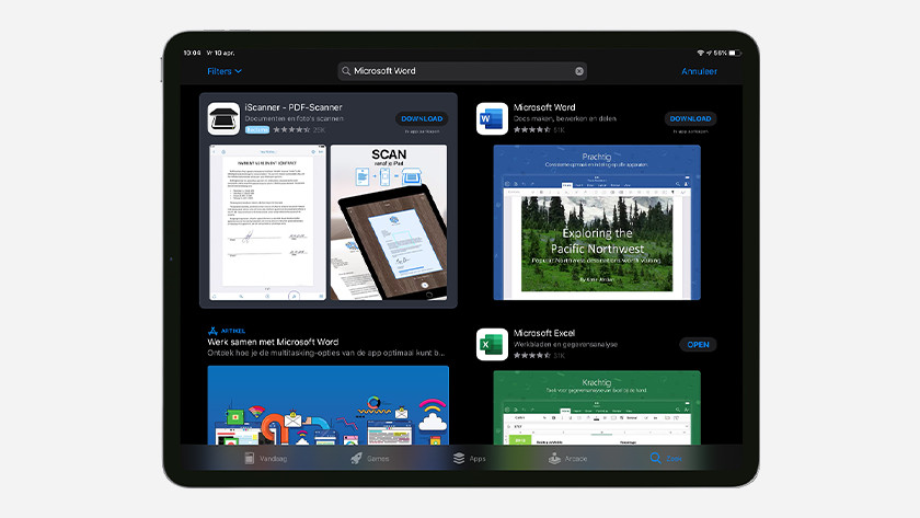 App Store iPad