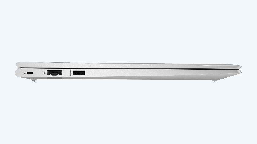 Design van HP ProBook, zonder Thunderbolt poorten