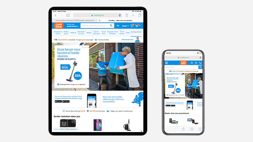 Safari iPad en iPhone