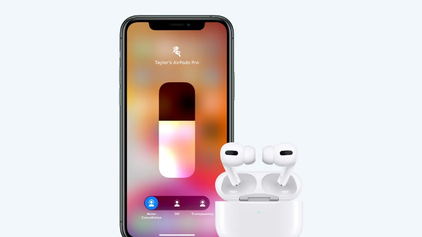 Apple AirPods Pro met iPhone