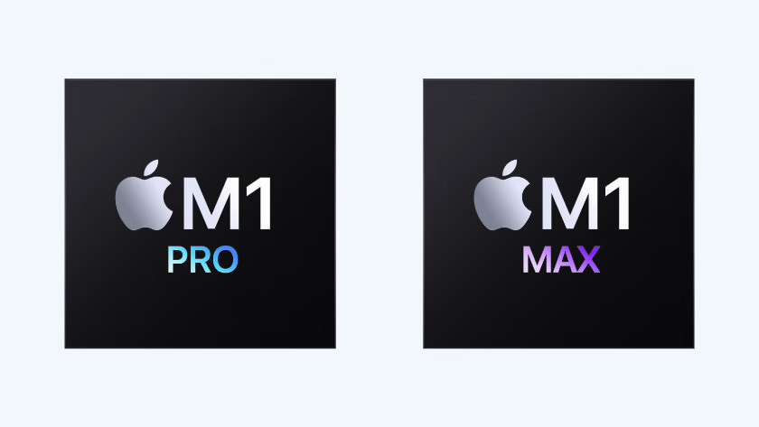 M1 Pro en M1 Max chips