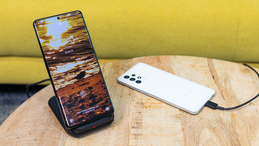 Smartphones opladen
