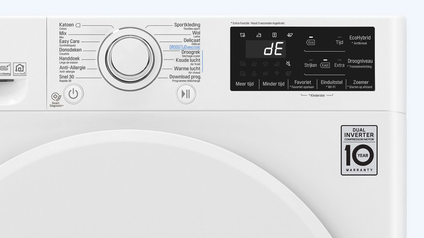 LG dryer error