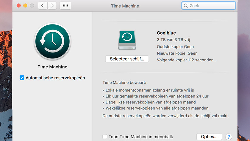 How do I make a backup of my MacBook? - Coolblue - anything for a smile