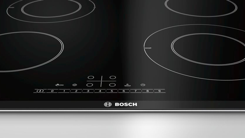 Controls ceramic cooktop