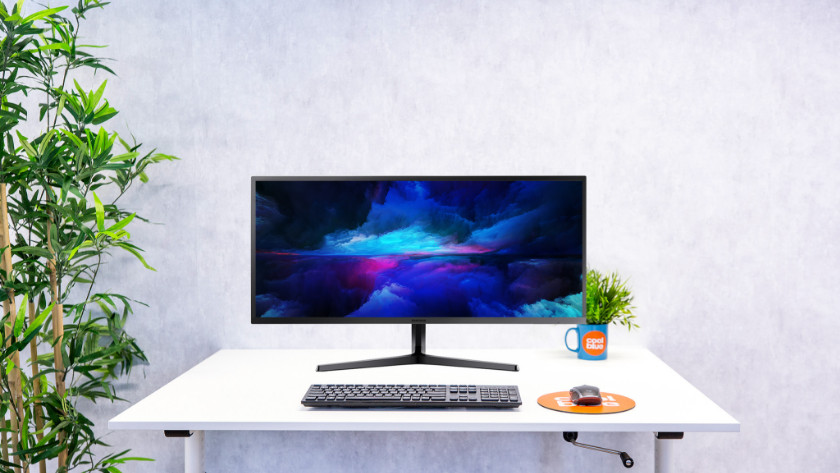Extra grote Samsung monitor