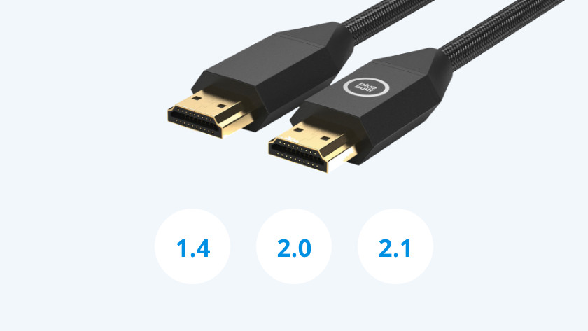 hdmi kent 3 varianten, namelijk 1.4, 2.0 & 2.1