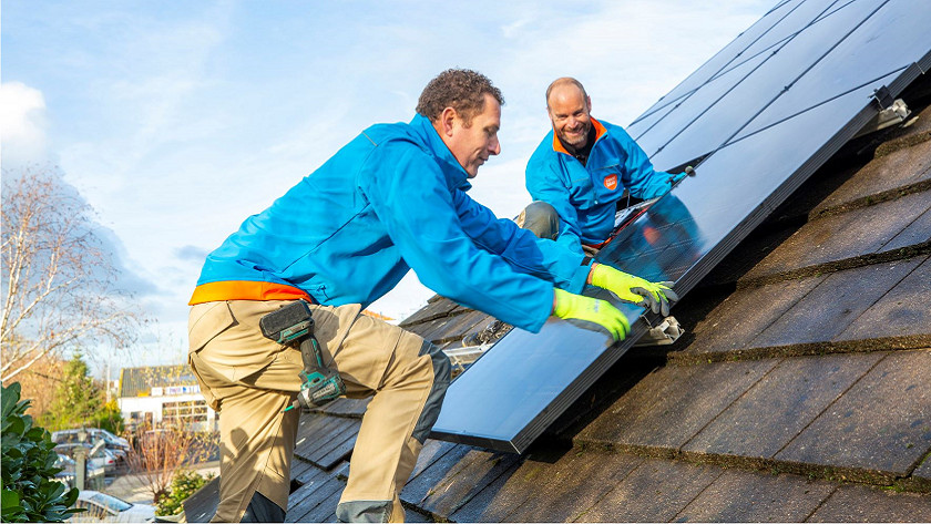 Zonnepanelen installeren