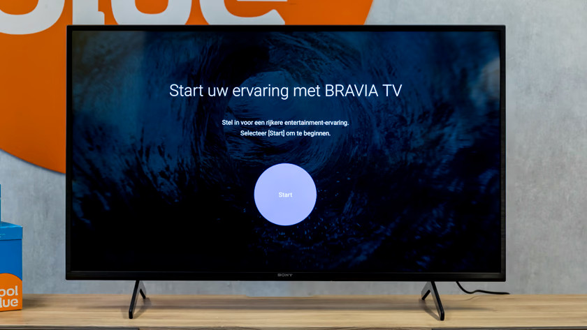 Start your Bravia TV experience.