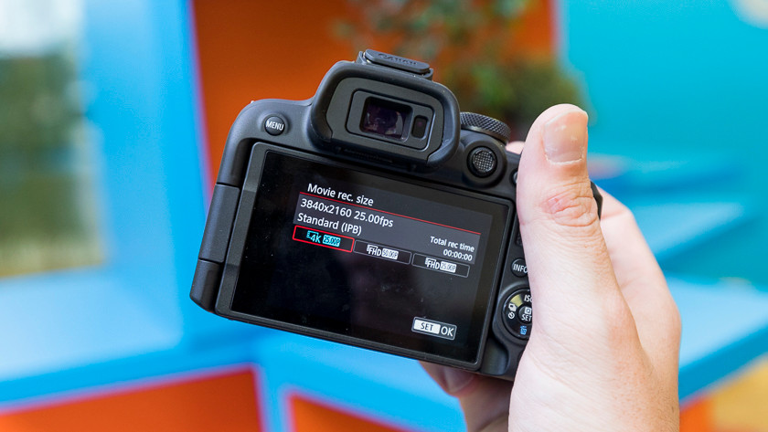 Video instellingen van de Canon EOS R10
