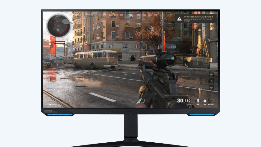Call of Duty Black Ops Cold War op een 144 hertz Samsung monitor