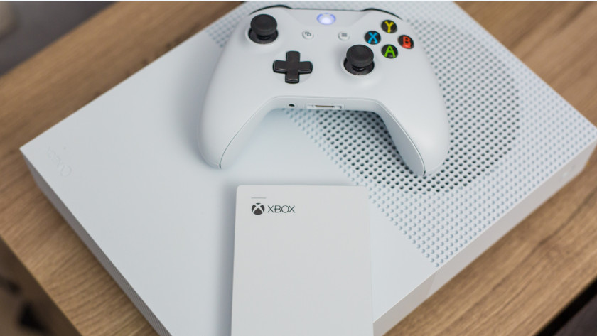 Xbox One met een Xbox HDD