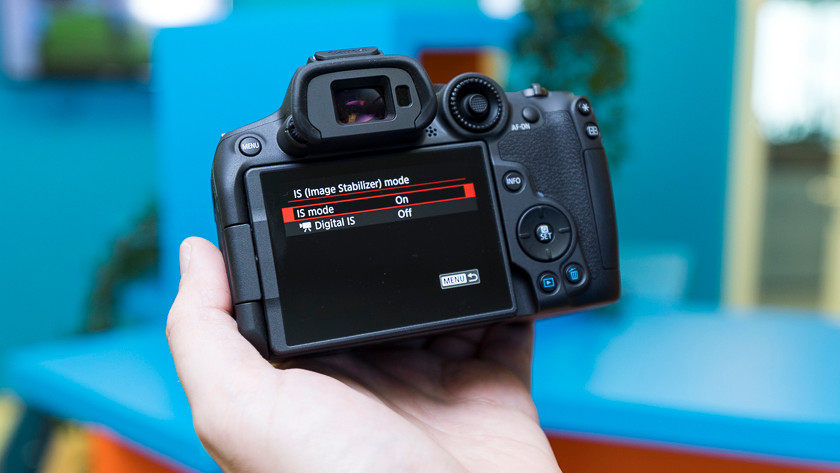 Interne beeldstabilisatie van de Canon EOS R7