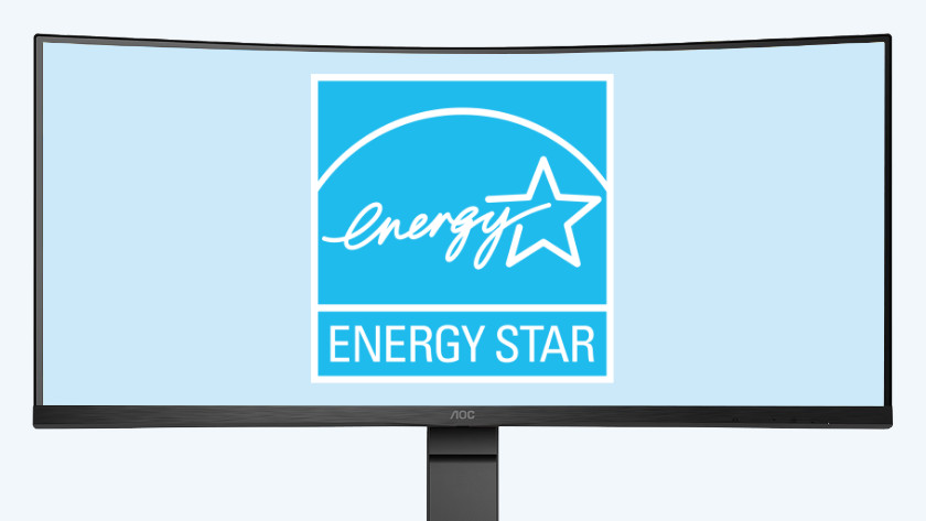 A monitor with an Energy Star certification meets strict energy-efficiency criteria