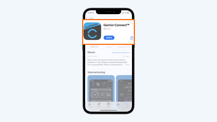 Appli Garmin Connect