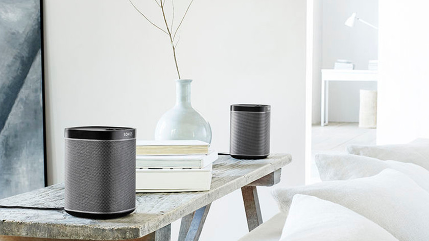 Enceinte stéréo Sonos pour le living