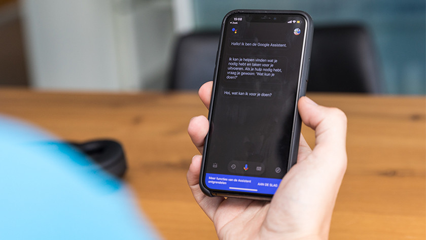 Google Assistant bij je oordopjes