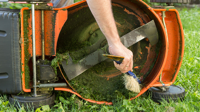 Maintenance electric lawn mower