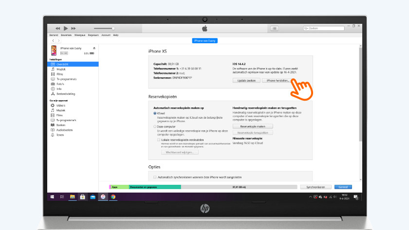 iPhone herstellen Windows PC