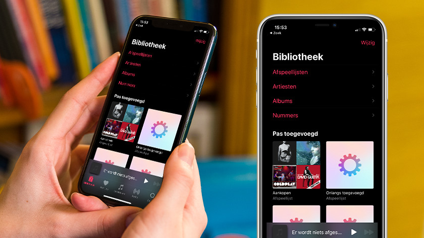 Open de Muziek app op je Apple apparaat.